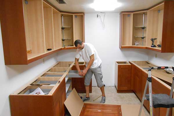 Cabinet Installation | Cabinets and Countertops Service